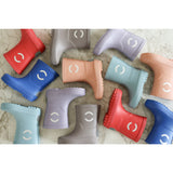 Mikk-Line Lavender Gray Wellies Solid