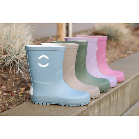 Mikk-Line Stone Blue Wellies Solid