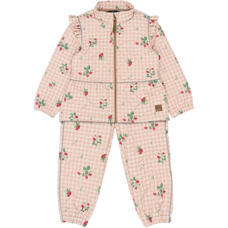 Mikk-Line Strawberry AOP Thermal+ Frill Set AOP