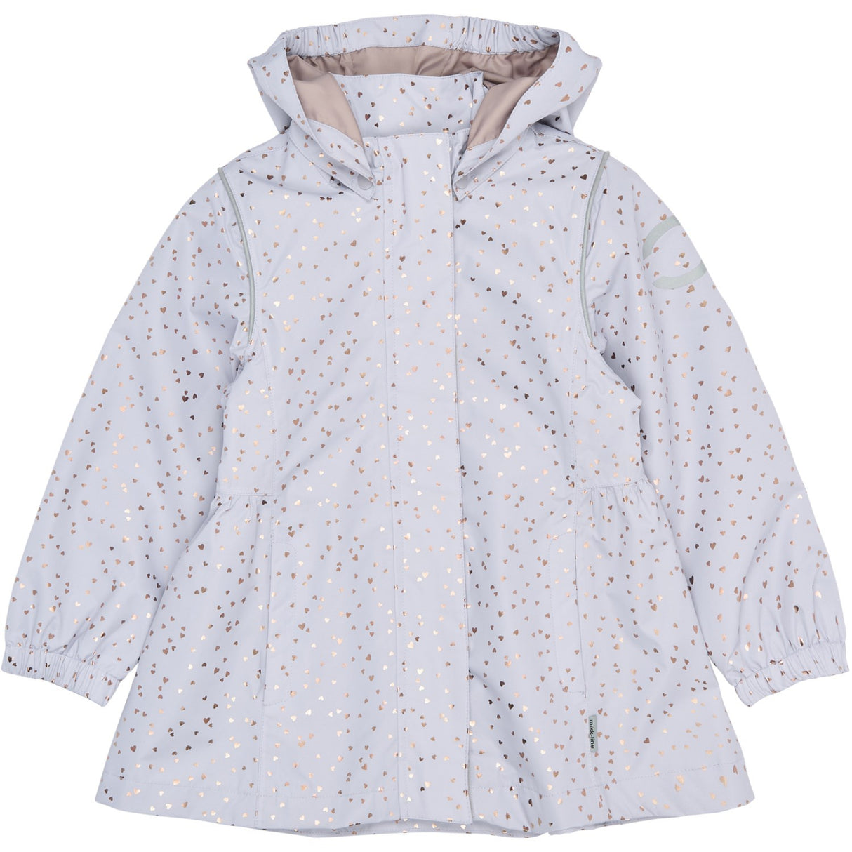 Mikk-Line Heart Sprinkle Foil AOP Shell Set