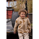 Mikk-Line Paw AOP Teddy Jacket 3D