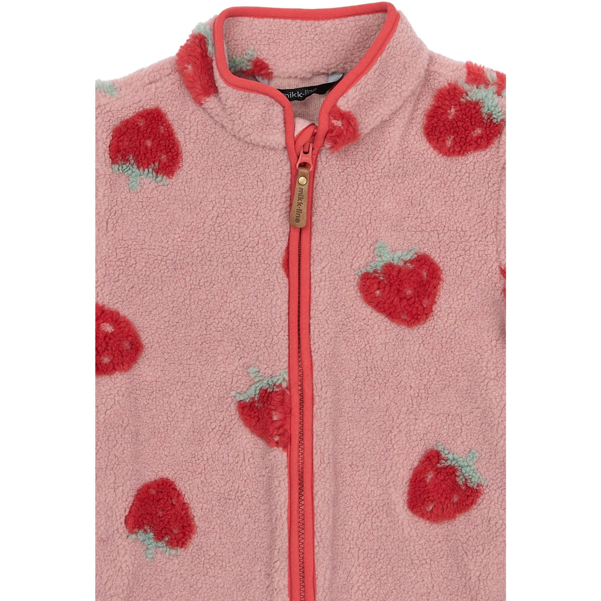 Mikk-Line Strawberry AOP Teddy Jacket 3D