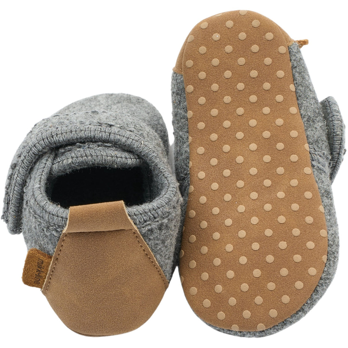 Mikk-Line Light Grey Melange Prewalker Felt
