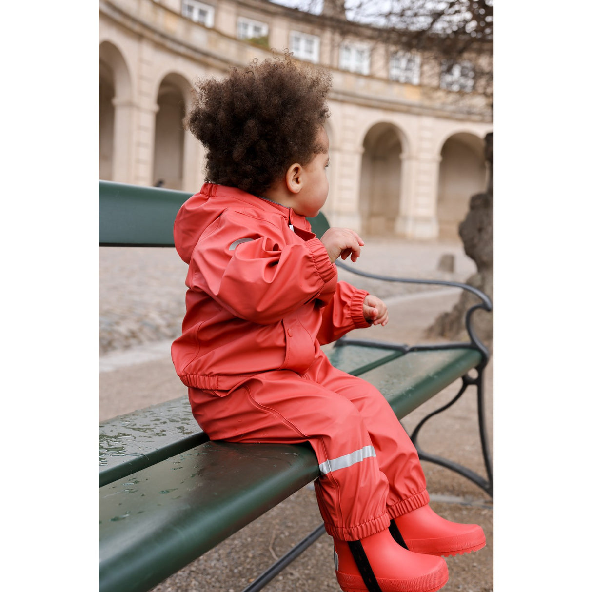 Mikk-Line Cranberry Pu Rain