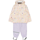 Mikk-Line Butterfly AOP Pu Rain Set AOP