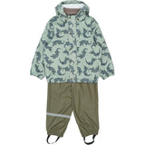 Mikk-Line Croco AOP Pu Rain Set AOP