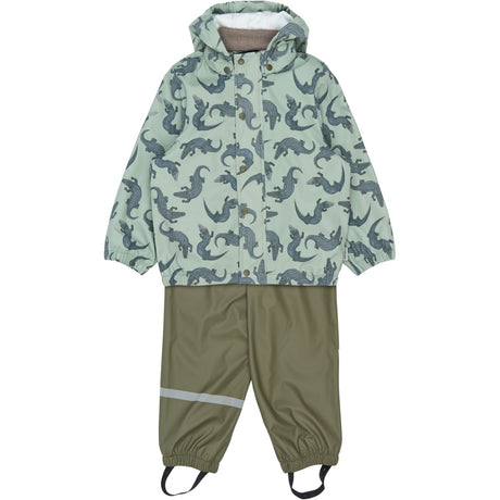 Mikk-Line Croco AOP Pu Rain Set AOP