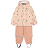 Mikk-Line Strawberry AOP Pu Rain Set AOP