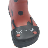 Mikk-Line Henna Wellies Ladybug Barefoot