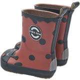 Mikk-Line Henna Wellies Ladybug Barefoot