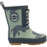 Mikk-Line Croco AOP Wellies AOP