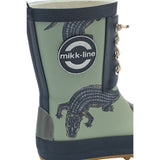 Mikk-Line Croco AOP Wellies AOP
