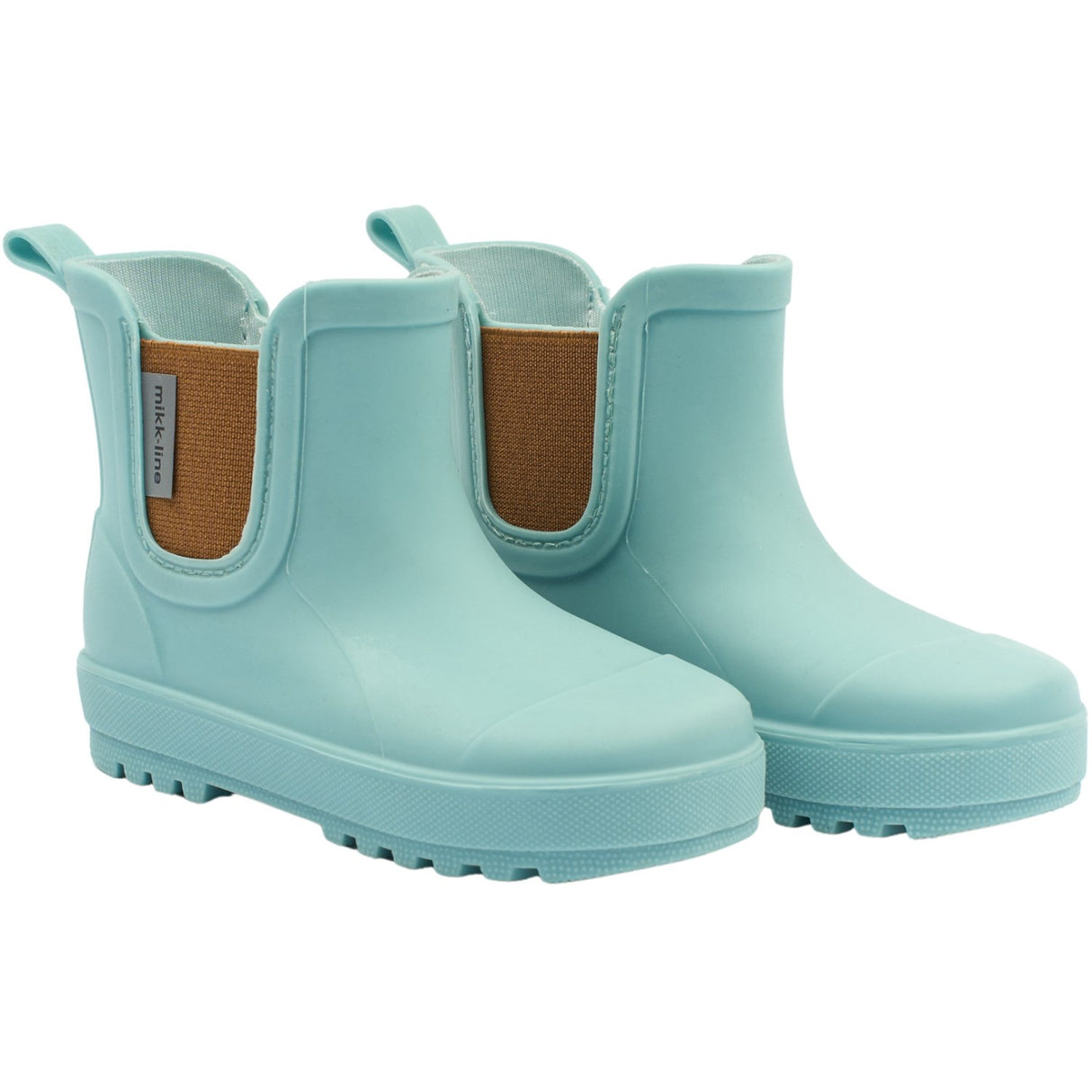 Mikk-Line Stone Blue Wellies Short Tpr