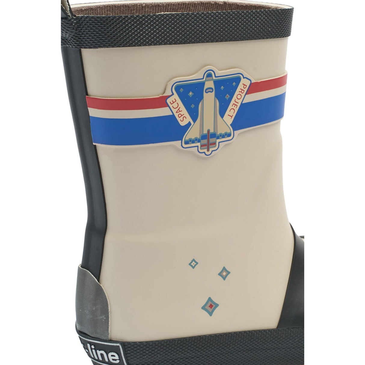 Mikk-Line Oyster Gray Wellies Astronaut Barefoot