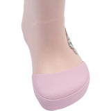 Mikk-Line Adobe Rose Wellies Rainbow Patch Barefoot