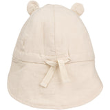 LIEWOOD Panda / Sandy Gorm Linen Sun Hat With Ears