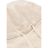 LIEWOOD Panda / Sandy Gorm Linen Sun Hat With Ears