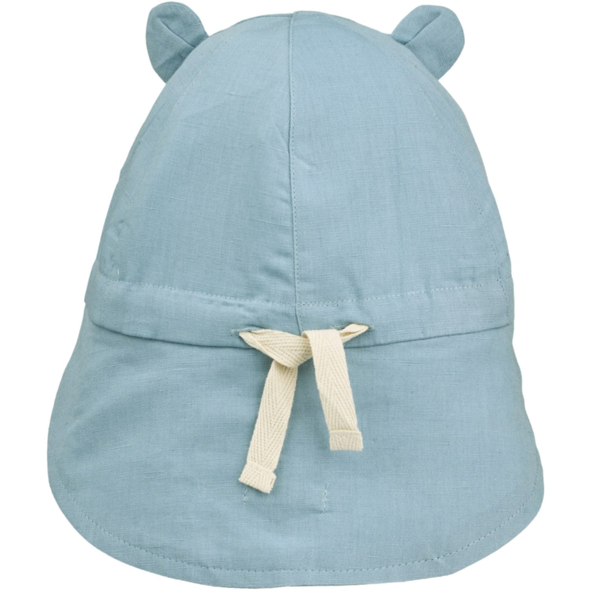 LIEWOOD Beach Blue Gorm Linen Sun Hat With Ears