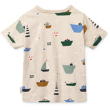 LIEWOOD Sailing / Sandy Apia Printed Shortsleeve T-Shirt
