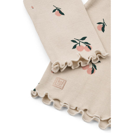 LIEWOOD Peach / Sea Shell Nieve Printed Longsleeve Rib T-Shirt