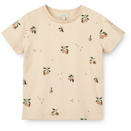 LIEWOOD Peach / Sea Shell Apia Printed Shortsleeve T-Shirt