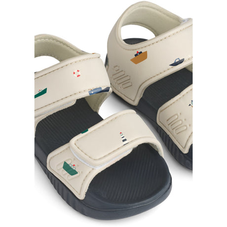 LIEWOOD Sailing / Sandy Blumer Printed Sandals