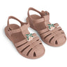 LIEWOOD Peach / Dark Rose Bre Sandals With Charms