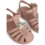 LIEWOOD Peach / Dark Rose Bre Sandals With Charms