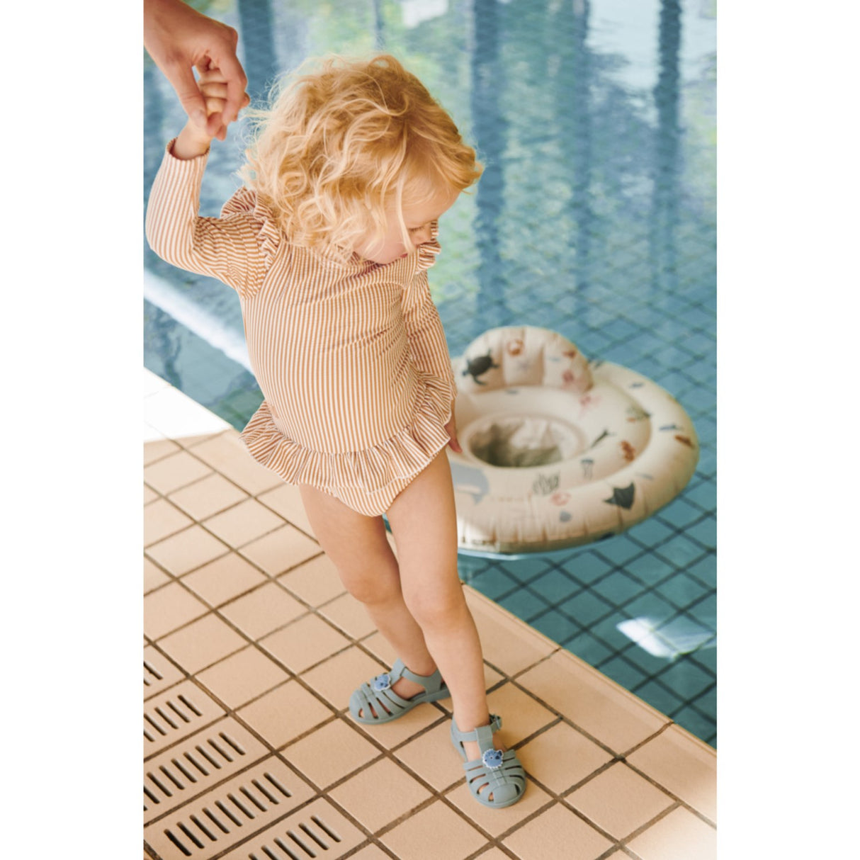 LIEWOOD Puffer / Peppermint Bre Sandals With Charms