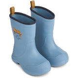 LIEWOOD Tiger / Beach Blue Aston Rainboot