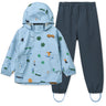 LIEWOOD Fun / Beach Blue Pedia Rainwear Set