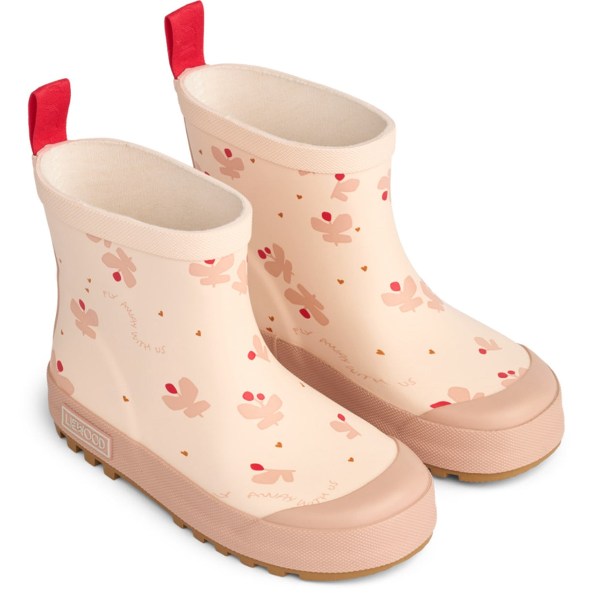 LIEWOOD Mini Butterfly / Apple Blossom Tekla Printed Rainboot