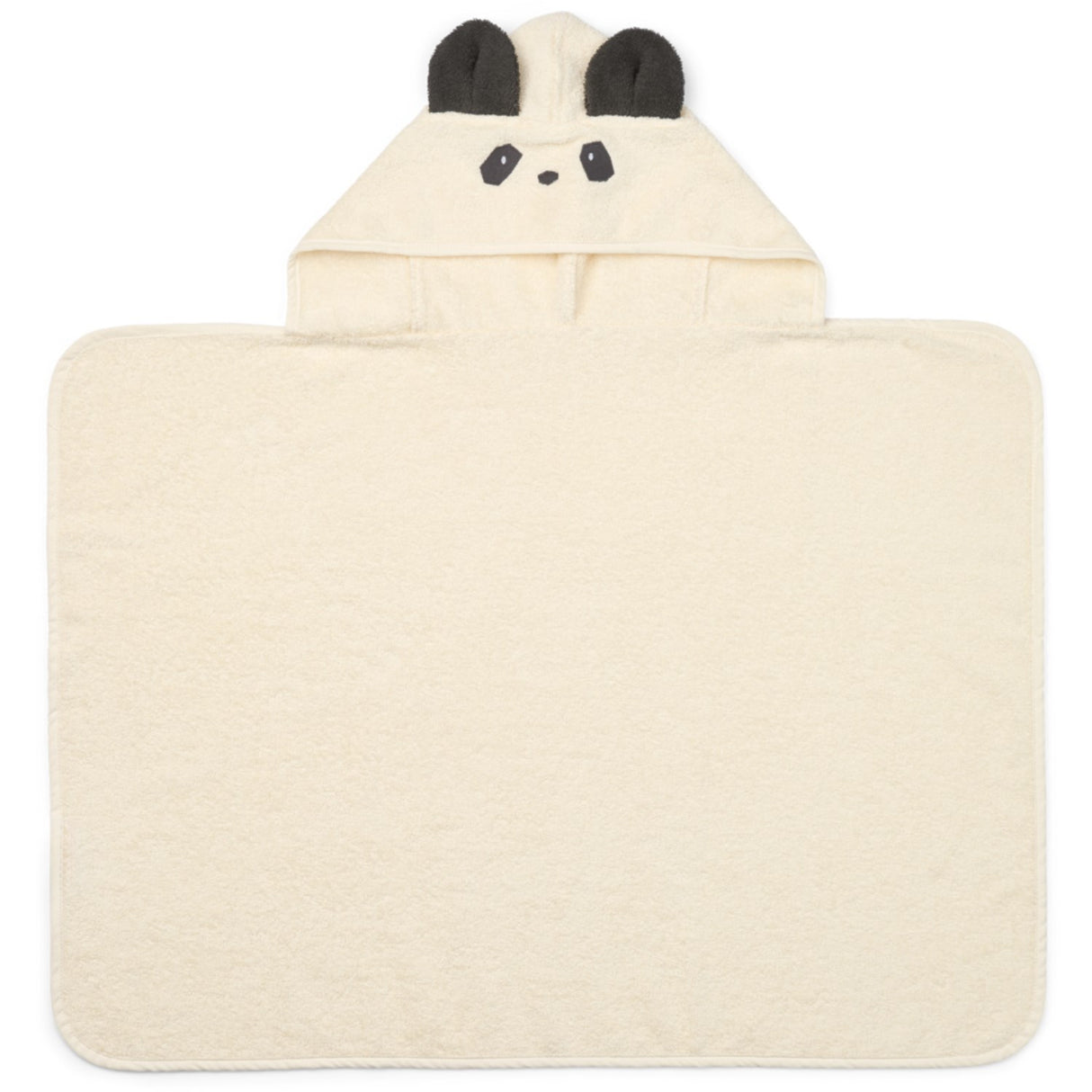LIEWOOD Creme De La Creme Vilas Panda Baby Hooded Towel