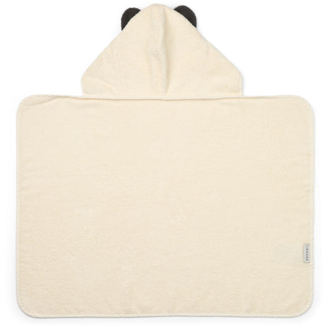 LIEWOOD Creme De La Creme Vilas Panda Baby Hooded Towel