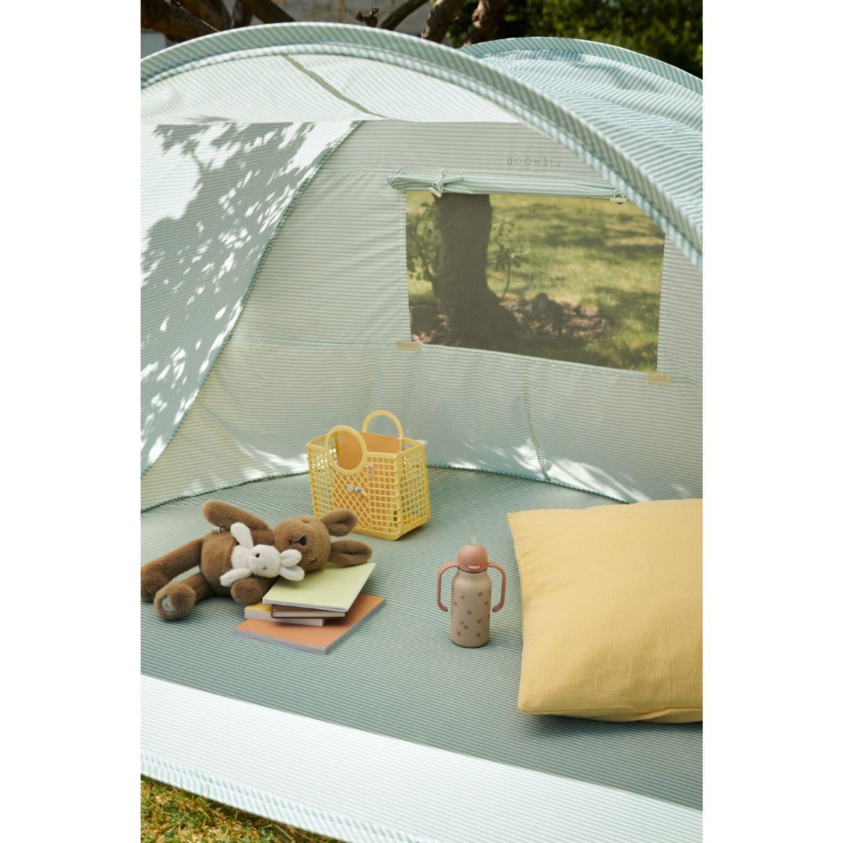 LIEWOOD Peppermint / Creme De La Creme Cassie Pop Up Tent