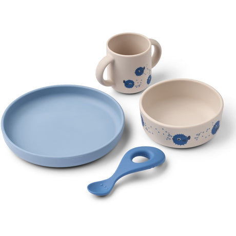 LIEWOOD Pufferfish / Sandy Vivi Printed Tableware Set