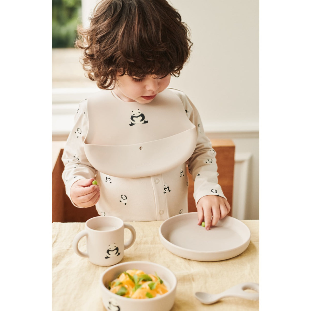 LIEWOOD Panda / Sandy Vivi Printed Tableware Set
