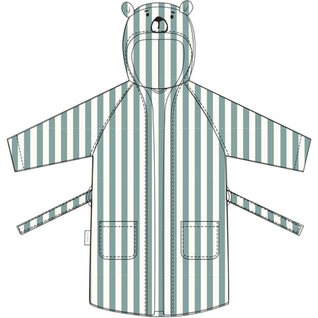 LIEWOOD Peppermint / Creme De La Creme Lily  Bathrobe