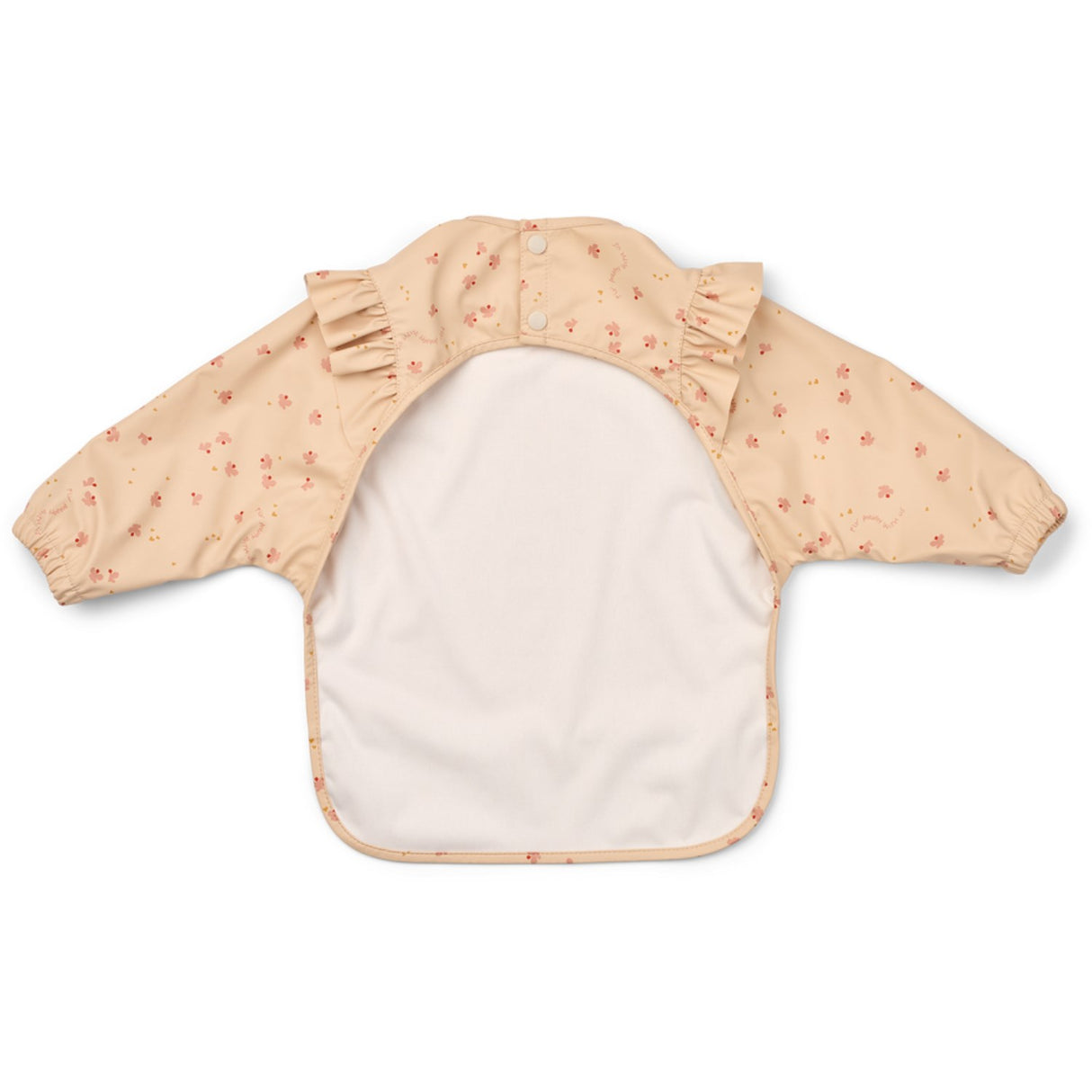 LIEWOOD Mini Butterfly / Apple Blossom Merle Ruffle Cape Bib