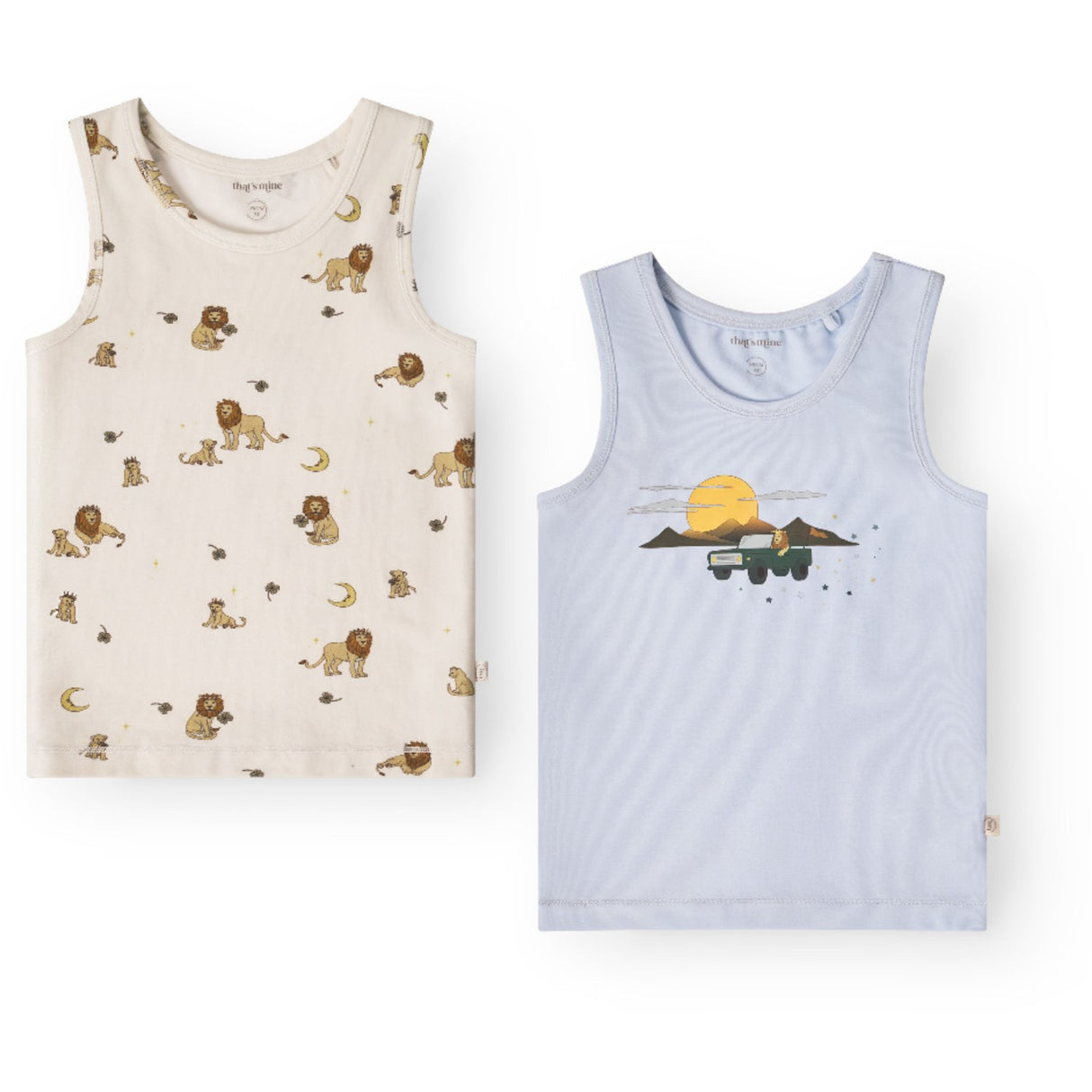 That's Mine Lion Emil Tanktop 2-Pack