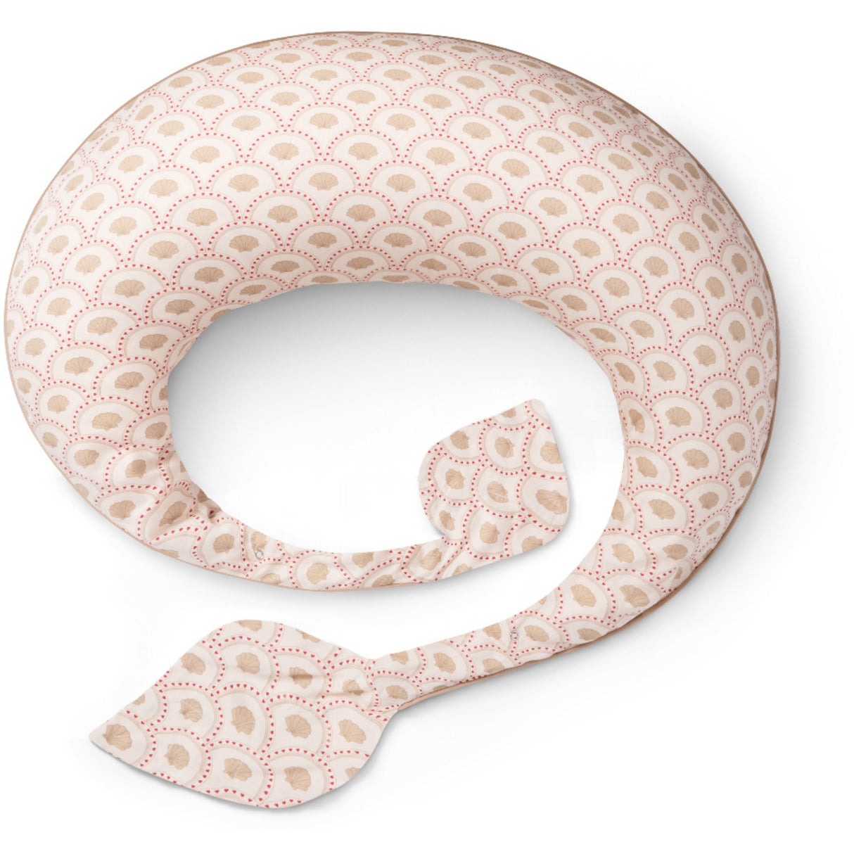 That's Mine Sateen - Block Shell Moon Nursing Pillow