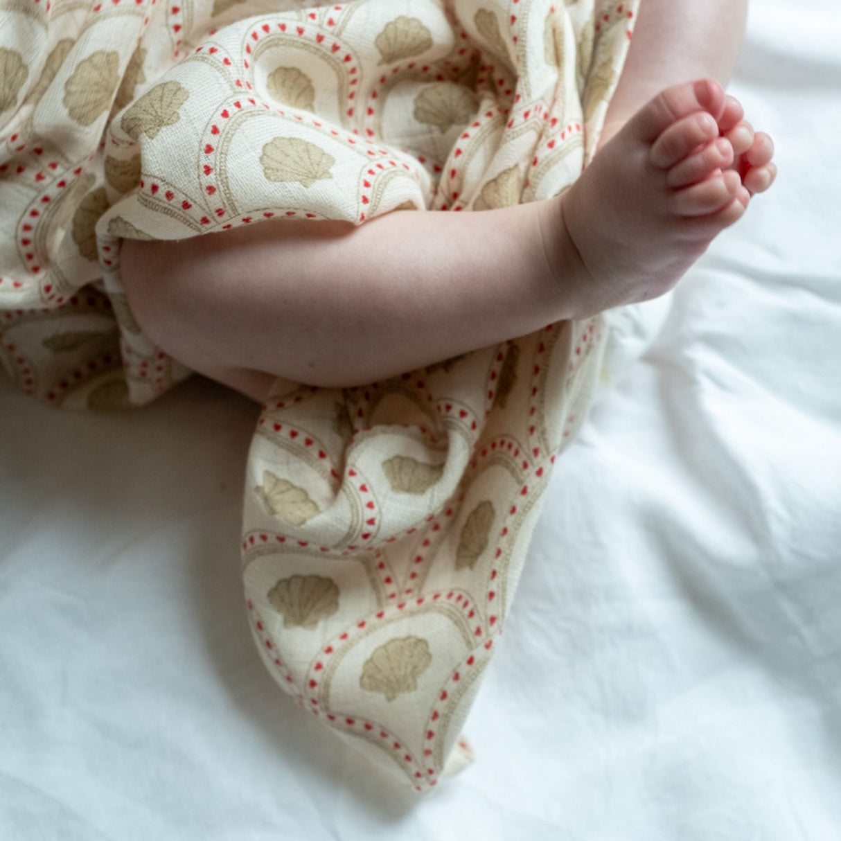 That's Mine Block Shell Jana Muslin Swaddle