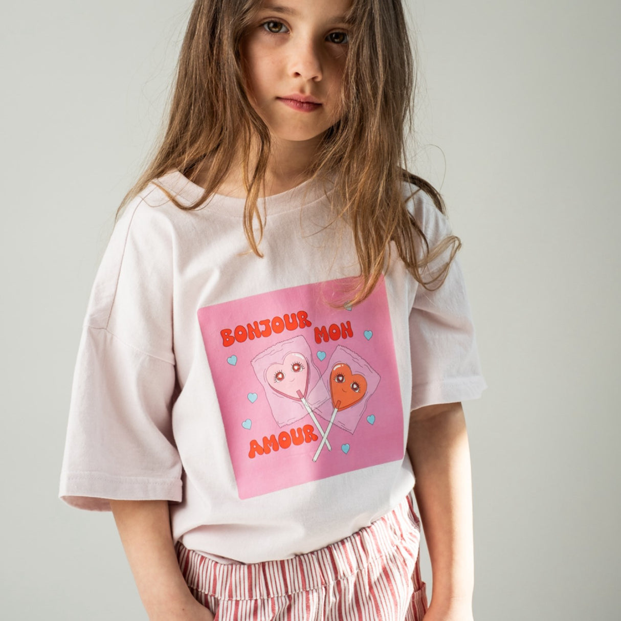 That's Mine Bonjour Mon Amour Vilde Oversized T-Shirt