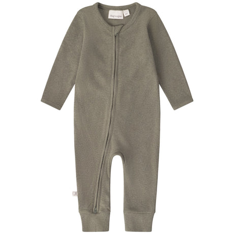 That's Mine Green Melange Cathie Onesie