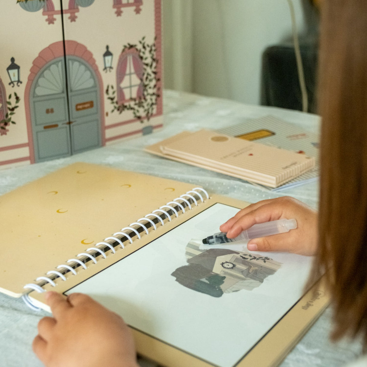 That's Mine Travel Drew Water Colouring Book