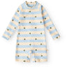 That's Mine Clover Stripes Sune Swim Onesie
