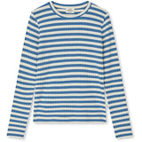 Mads Nørgaard Vanilla Ice/Bright Cobalt 5X5 Classic Stripe Talika Top