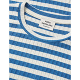 Mads Nørgaard Vanilla Ice/Bright Cobalt 5X5 Classic Stripe Talika Top