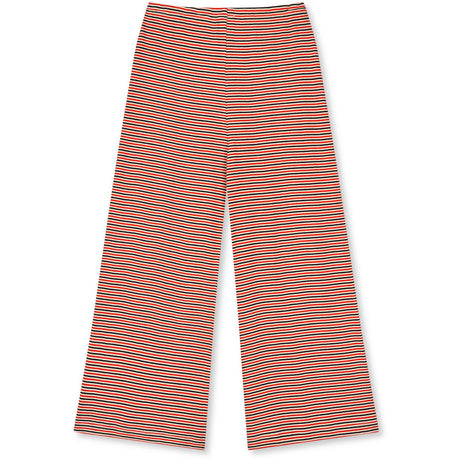 Mads Nørgaard Fiery Red/Vanilla Ice 2X2 Cotton Stripe Verona Pants