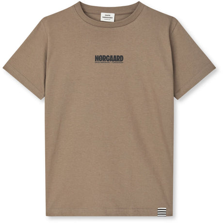 Mads Nørgaard Walnut Printed Logo Thorlino Tee